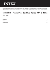 Intex POOL ULTRA XTR Benutzerhandbuch