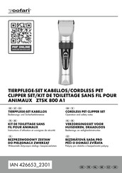 Zoofari ZTSK 800 A1 Bedienungs- Und Sicherheitshinweise