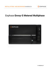 enphase Envoy-S Metered Multiphase ENV-S-EM-230 Installations- Und Bedienungshandbuch