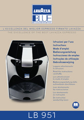 LAVAZZA Blue LB 951 Bedienungsanleitung