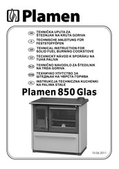 Plamen SP 850 G Technische Anleitung