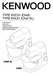 Kenwood KVC51 Bedienungsanleitung