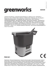 GreenWorks GDC60 Bedienungshandbuch