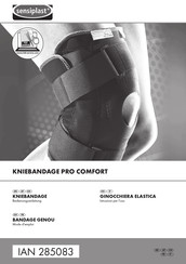 Sensiplast PRO COMFORT Bedienungsanleitung