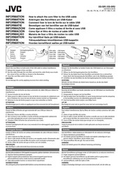 JVC XS-SR2 Kurzanleitung