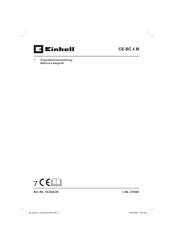 EINHELL 10.022.25 Originalbetriebsanleitung
