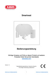 Abus FUAA35000 Smartvest Bedienungsanleitung