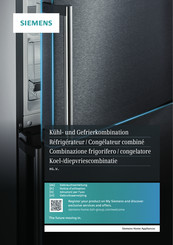 Siemens iQ300 KG N Serie Gebrauchsanleitung