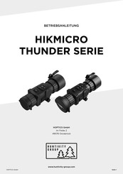 Hikmicro THUNDER Serie Betriebsanleitung