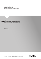 ETNA AKV678 Serie Bedienungsanleitung