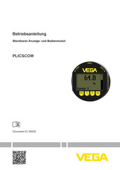 VEGA PLICSCOM Betriebsanleitung