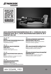 Parkside Performance 322698 1901 Bedienungs- Und Sicherheitshinweise Originalbetriebsanleitung
