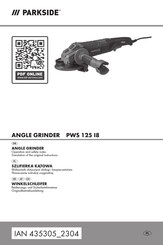 Parkside 435305 2304 Bedienungs- Und Sicherheitshinweise