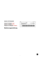 Yamaha MONTAGE M7 Bedienungsanleitung