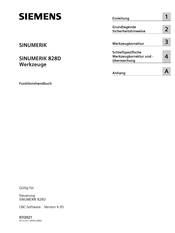 Siemens SINUMERIK 828D Funktionshandbuch