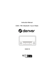 Denver DAB-18 Bedienungsanleitung