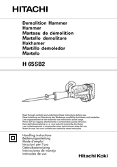 Hitachi H65SB3WTZ Bedienungsanleitung