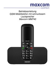 Maxcom MM740 Betriebsanleitung