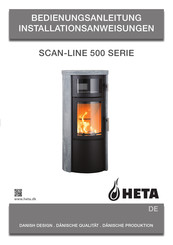 Heta Scan-Line 500 Serie Bedienungsanleitung, Installationsanweisungen