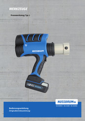 Nussbaum T7 Bedienungsanleitung