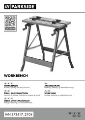 Parkside WU9079231-8 Montage-, Bedienungs- Und Sicherheitshinweise