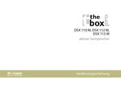 thomann The box pro DSX 110 M Bedienungsanleitung