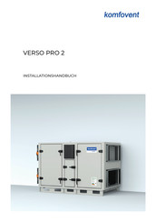 Komfovent VERSO PRO 2 Installationshandbuch