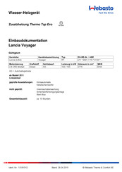 Webasto Thermo Top Evo Bedienungsanleitung