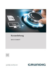 Grundig GD-CI-CC4637T Kurzanleitung