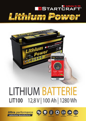 STARTCRAFT Lithium Power LIT100 Bedienungsanleitung