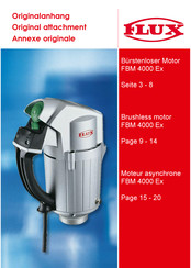 FLUX FBM 4000 Ex Originalanhang