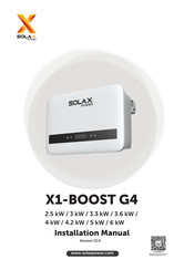 SolaX Power X1-BOOST G4 4 kW Bedienungsanleitung