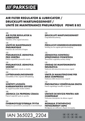 Parkside PDWE 8 B2 Originalbetriebsanleitung