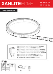 Xanlite HOME LSBK5RVBUSB Bedienungsanleitung