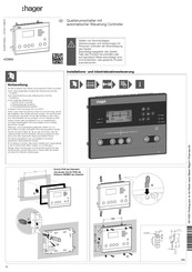 hager HZI855 Kurzanleitung