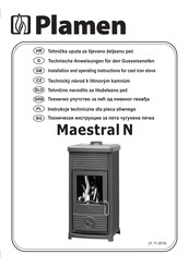 Plamen Maestral N Technische Anweisungen