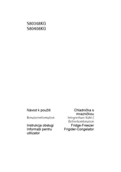 Electrolux S80368KG Benutzerinformation