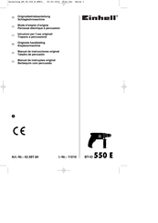 EINHELL 42.597.84 Originalbetriebsanleitung