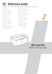 HP LaserJet M112e-Serie Kurzübersicht