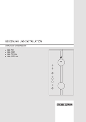 STIEBEL ELTRON SBB 1001 SOL Bedienung Und Installation