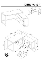Conforama DEN37A/137 Montageanleitung