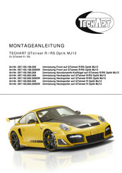 Techart 097.100.198.009 Montageanleitung