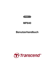 Transcend MP840 Benutzerhandbuch