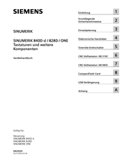 Siemens SINUMERIK 880M Gerätehandbuch
