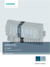 Siemens simatic et 200sp Gerätehandbuch