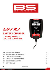 BS Charger BA 10 Bedienungsanleitung