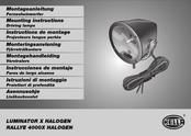Hella LUMINATOR X HALOGEN Montageanleitung