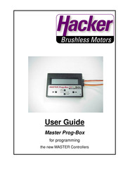 Hacker PROGBOX Bedienungsanleitung