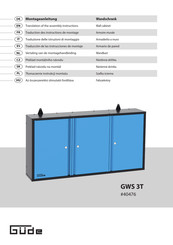 Gude GWS 3T 40476 Montageanleitung