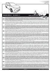 Ecs Electronics SC-007-DXC Einbauanleitung